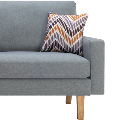 Bahamas Minimalistic Sofa and Throw Pillows