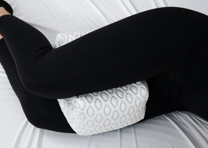 Adaptable and Cool BedGear White Knee Pillow