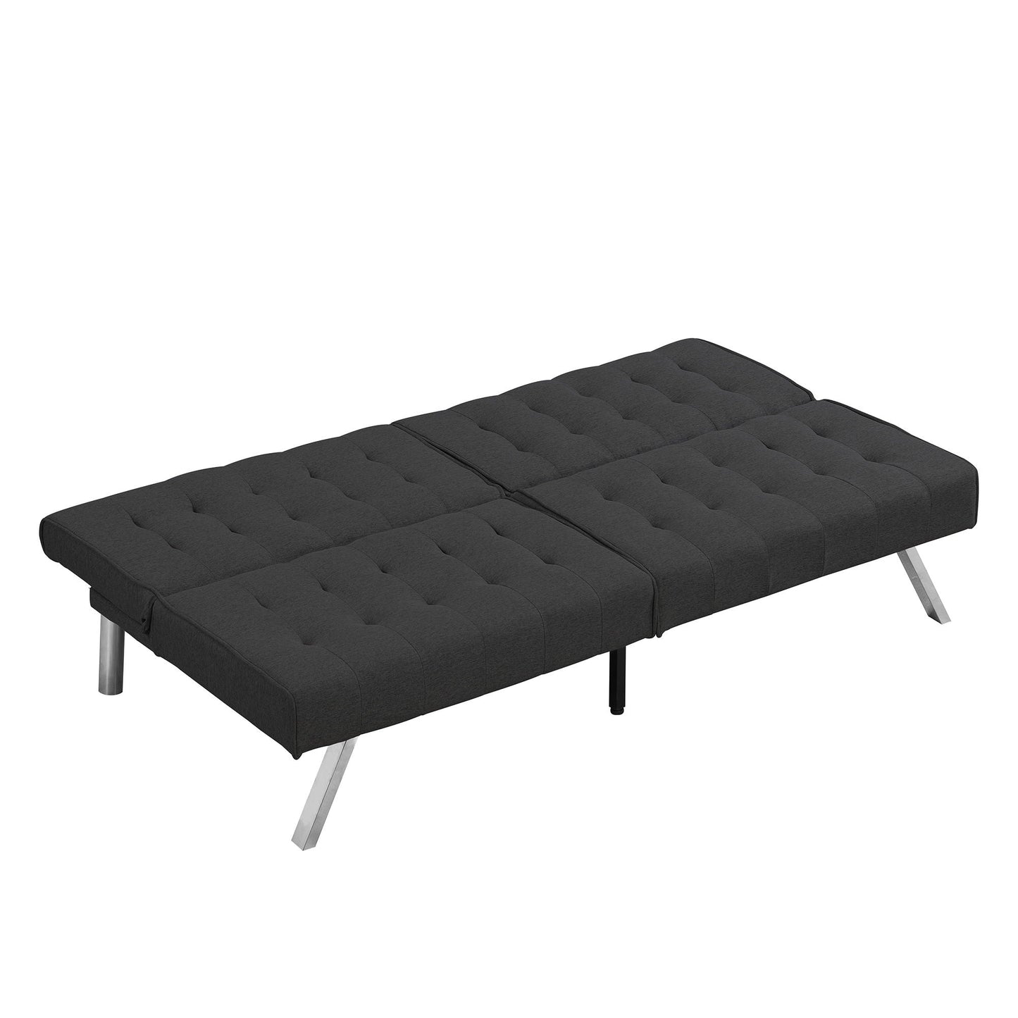 Modern Futon Sofa Bed and Convertible Guest Seat