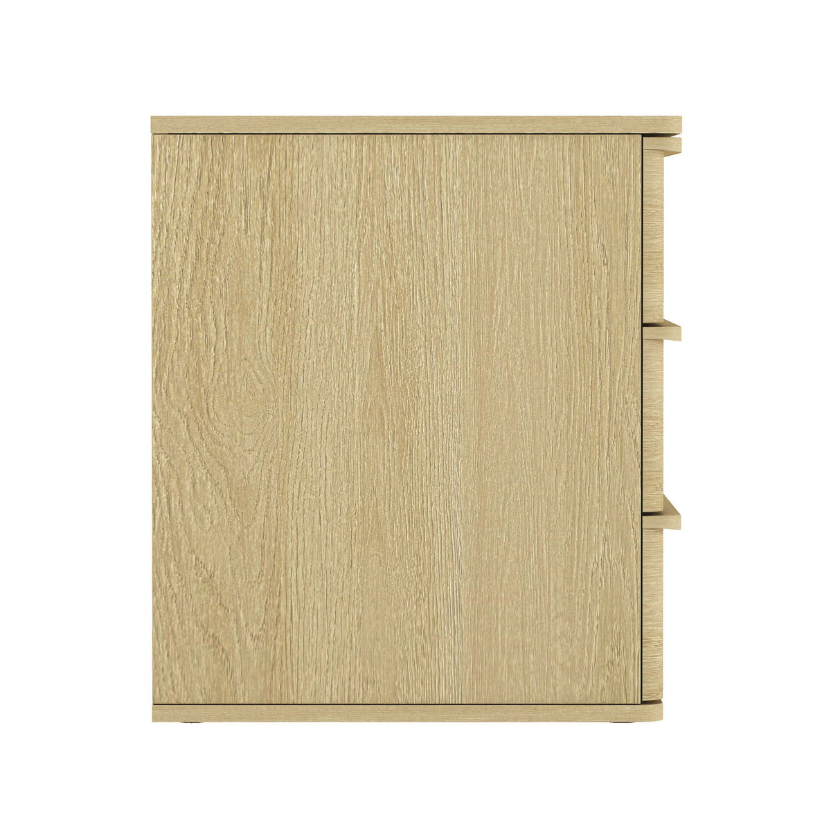 Oak Nightstand with Functional Storage - Three Drawers in natural oak, HouseOfZazla on Tampa Home & Garden Store