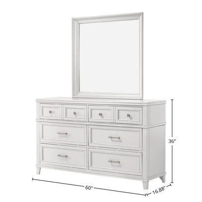 Six Drawer Dresser With Ample Storage Space