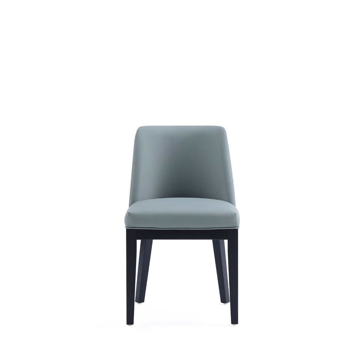 HouseOfZazla upholstered dining chair with a solid beech frame in gray on Tampa Home & Garden Store