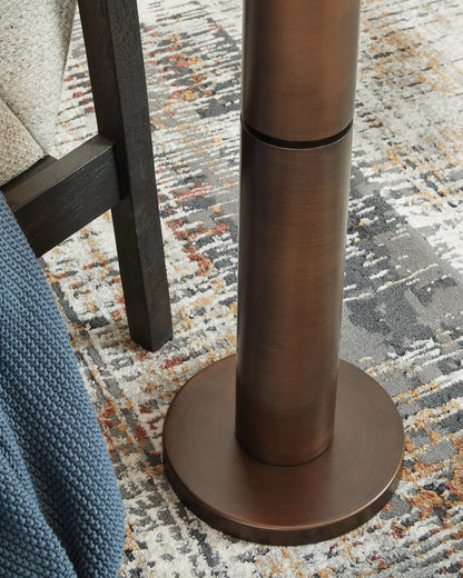 Wendfield Metal Lamp with Dome Shade Contemporary
