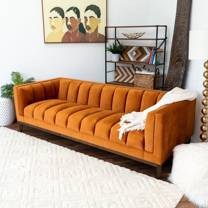 Melissa Luxurious Mid Century Modern Sofa