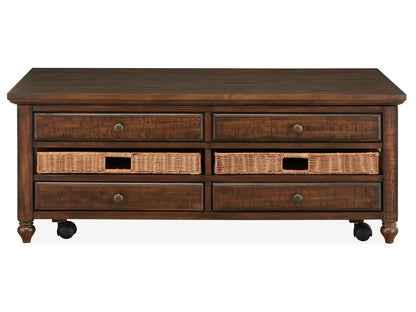 Cottage Lane Rectangular Lift Top Coffee Table