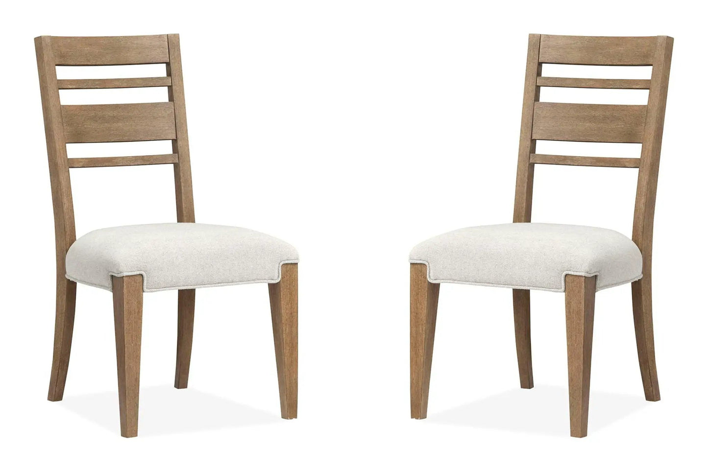 Plum Creek Upholstered Side Chair With Wood Back