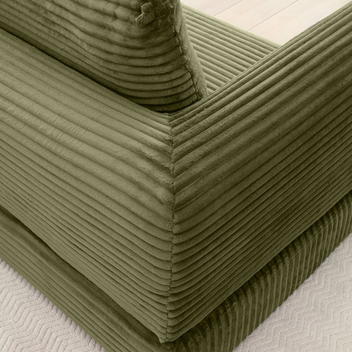 Modern Corduroy Folding Sofa Bed and Couch