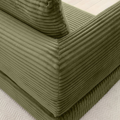 Modern Corduroy Folding Sofa Bed and Couch