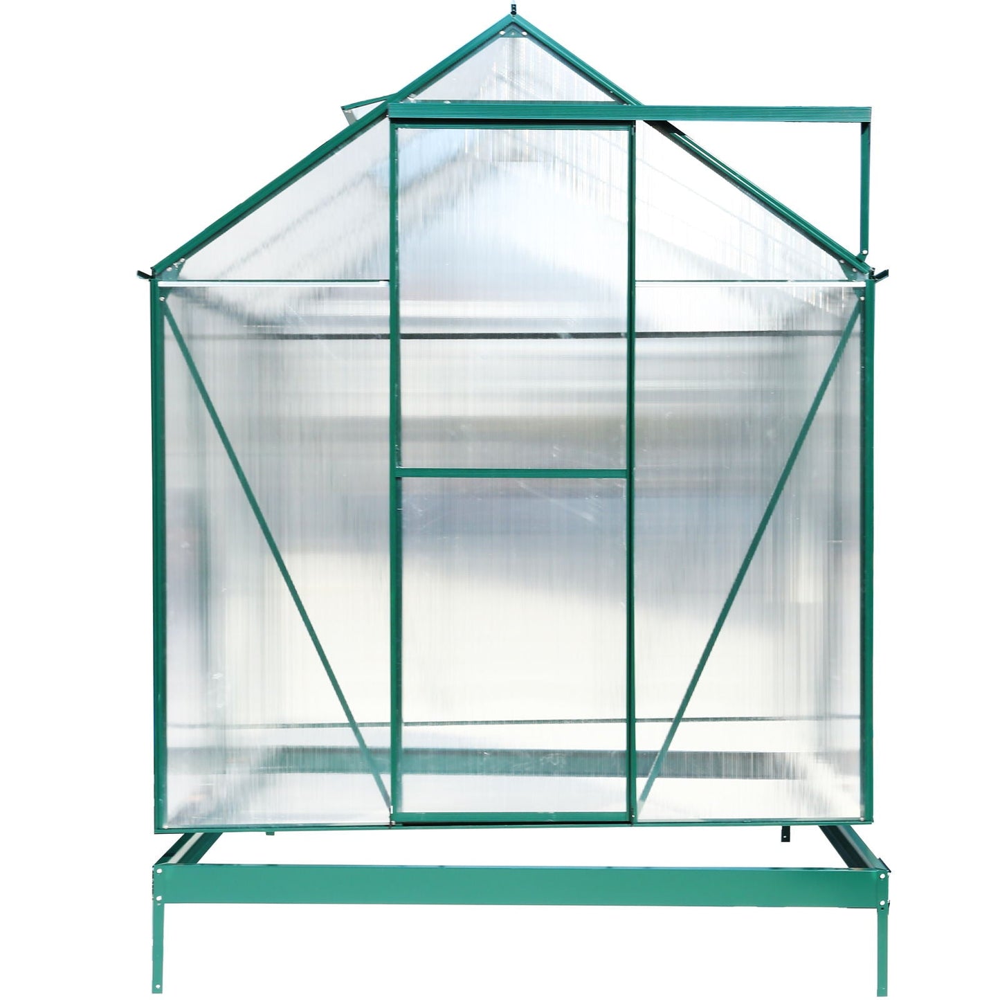 Heavy Duty Polycarbonate Greenhouse Kit and Door