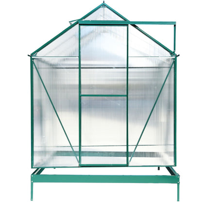 Heavy Duty Polycarbonate Greenhouse Kit and Door
