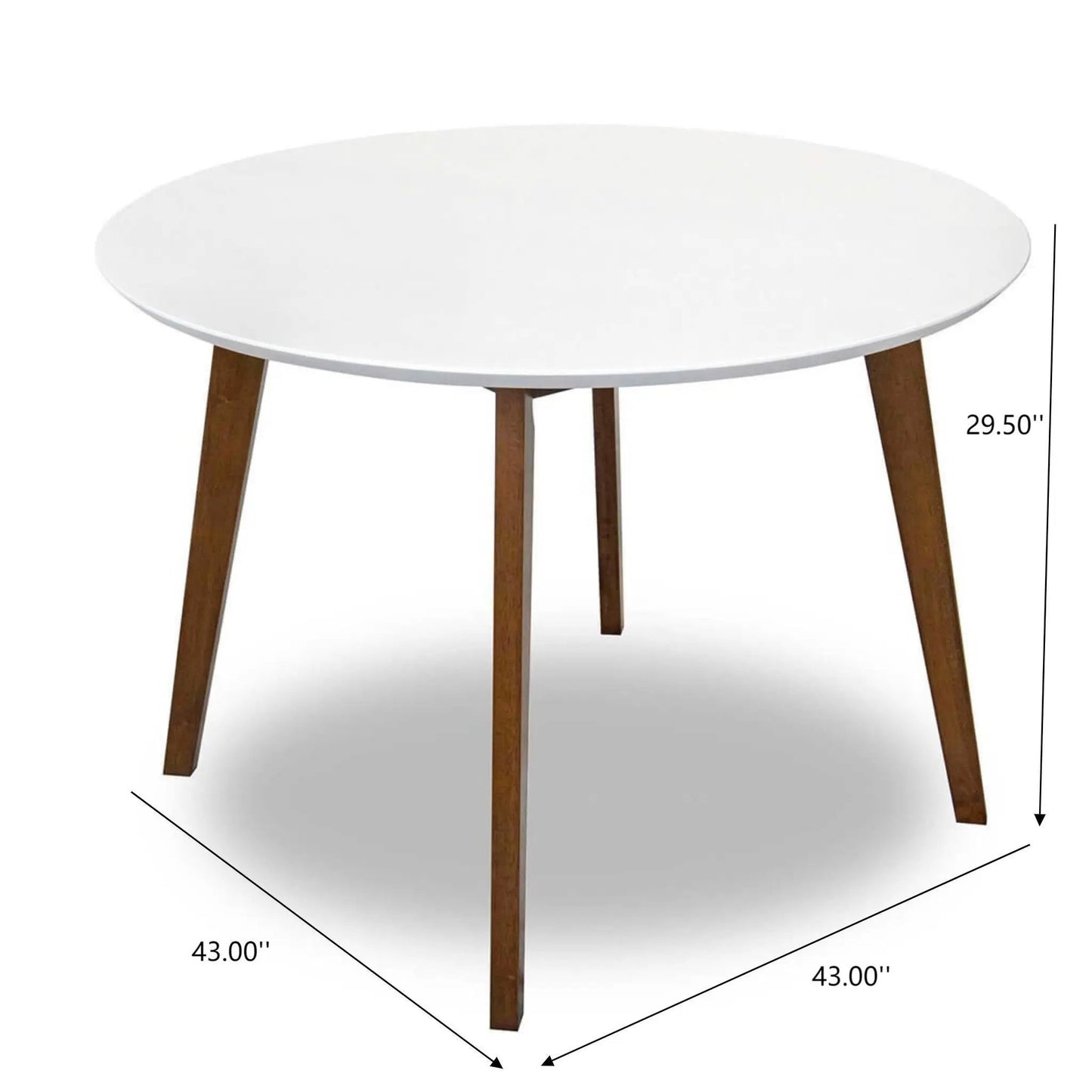 Alina Dining Table in Solid Wood and Contemporary