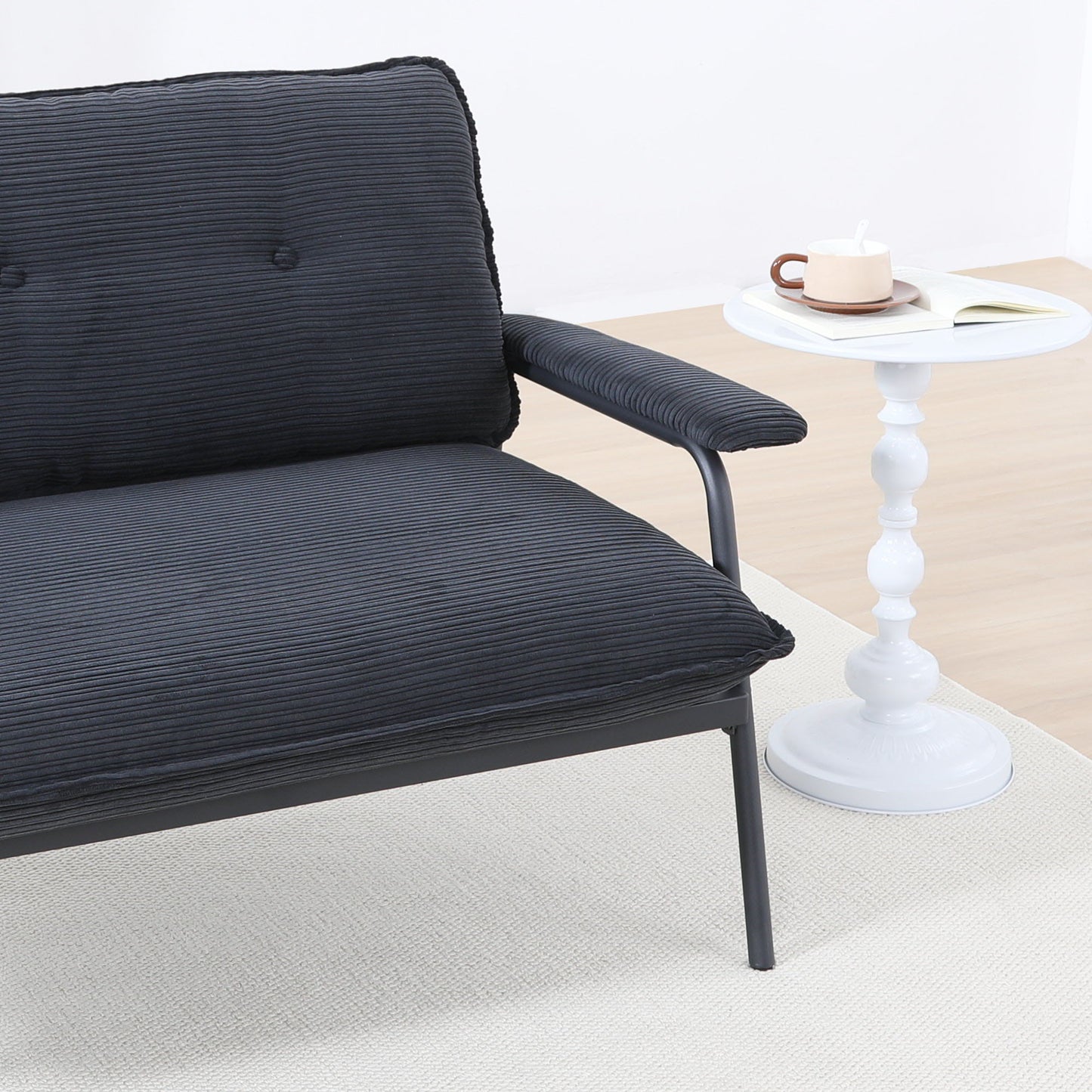 Modern Metal Frame Sofa and Compact Design