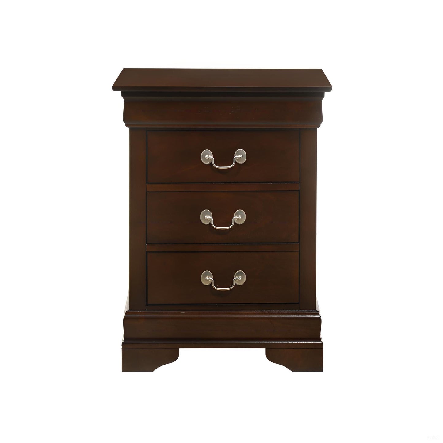 Louis Philippe Nightstand in Wood Veneer