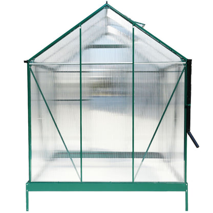 Heavy Duty Polycarbonate Greenhouse Kit and Door