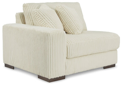Lindyn Sectional Sofa with Cord Upholstery