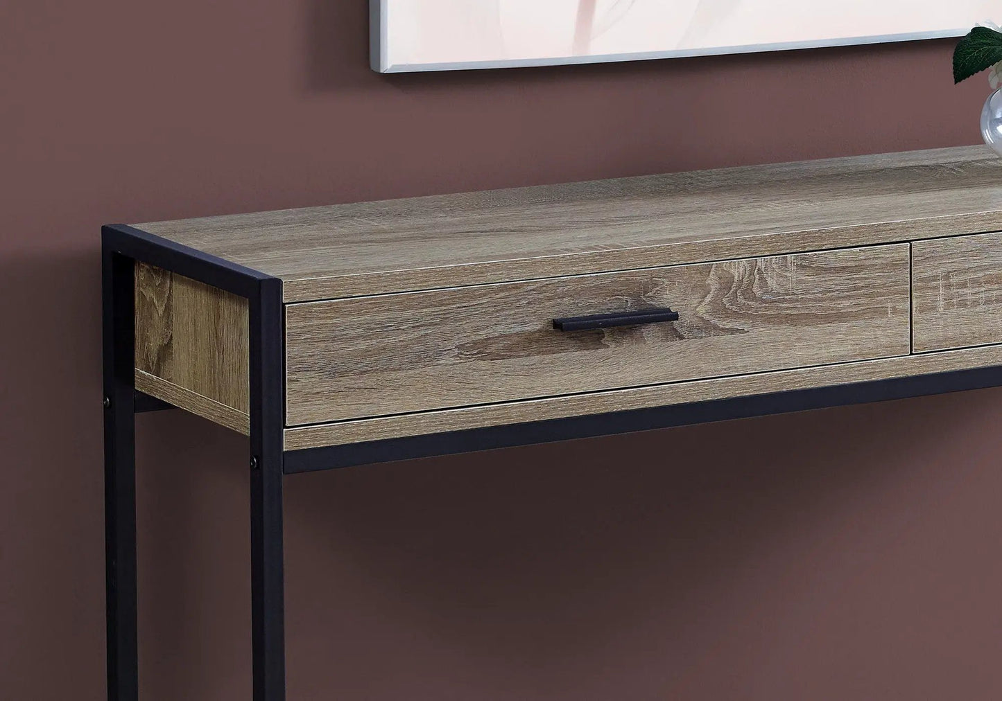 Accent Console Table for Entryway with Drawers