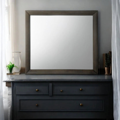 Ireland Contemporary Oak Design Mirror with Frame