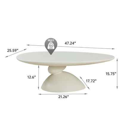 Tibetan Ritual Inspired Lucky Stone Shaped Table
