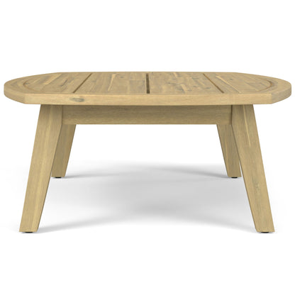 Parkside Light Teak Outdoor Coffee Table