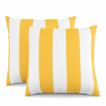 Waterproof Throw Pillows for Backyard and Patio