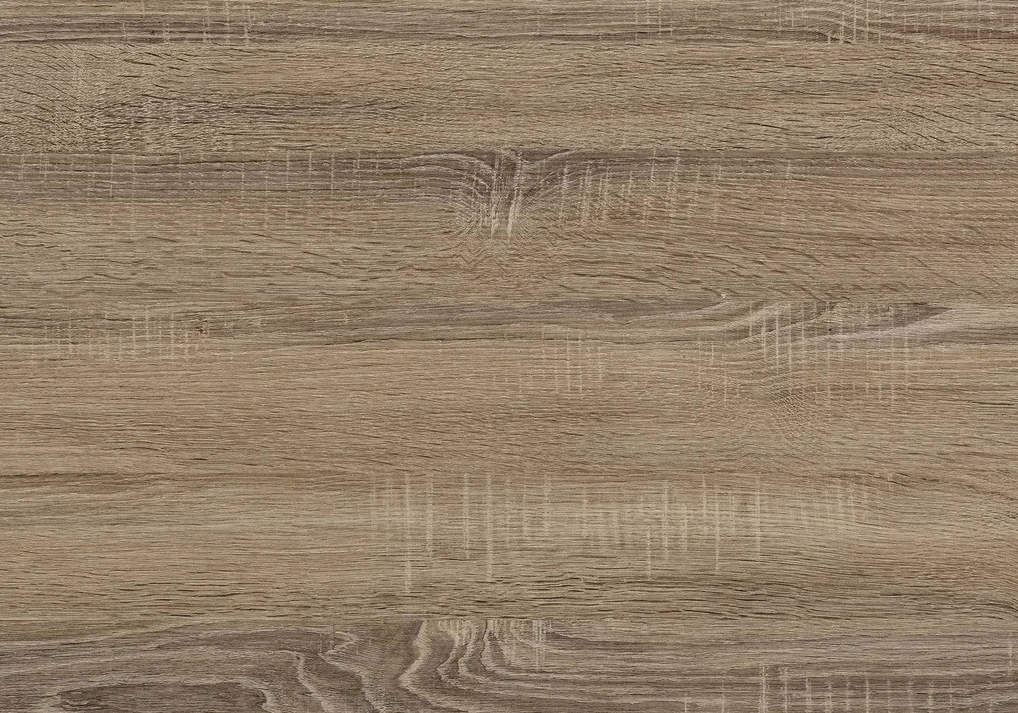 Computer desk woodgrain texture in warm brown with visible knots and grain on Tampa Home & Garden Store