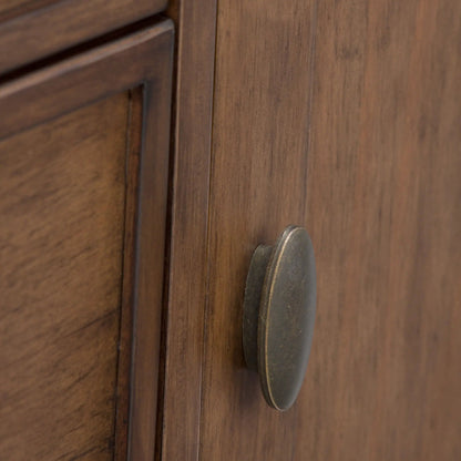 Redmond Handcrafted Solid Wood Storage Cabinet