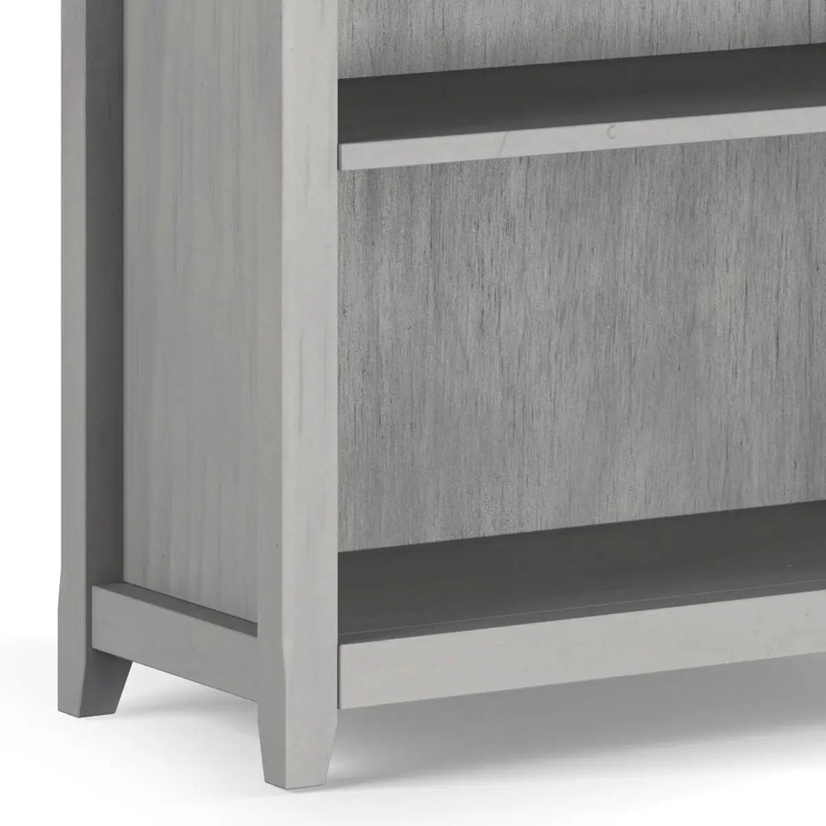 Amherst Five Shelf Bookcase Handcrafted Wood