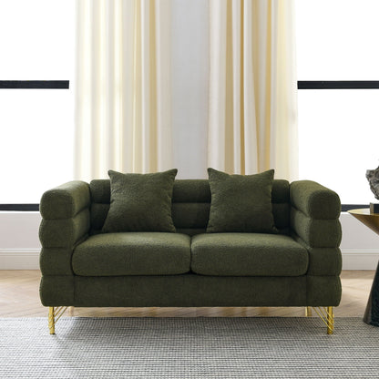 Large Sectional Sofa With Deep Seat and Pillows