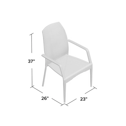 Outdoor Wicker Chairs And A Two Piece Patio Set