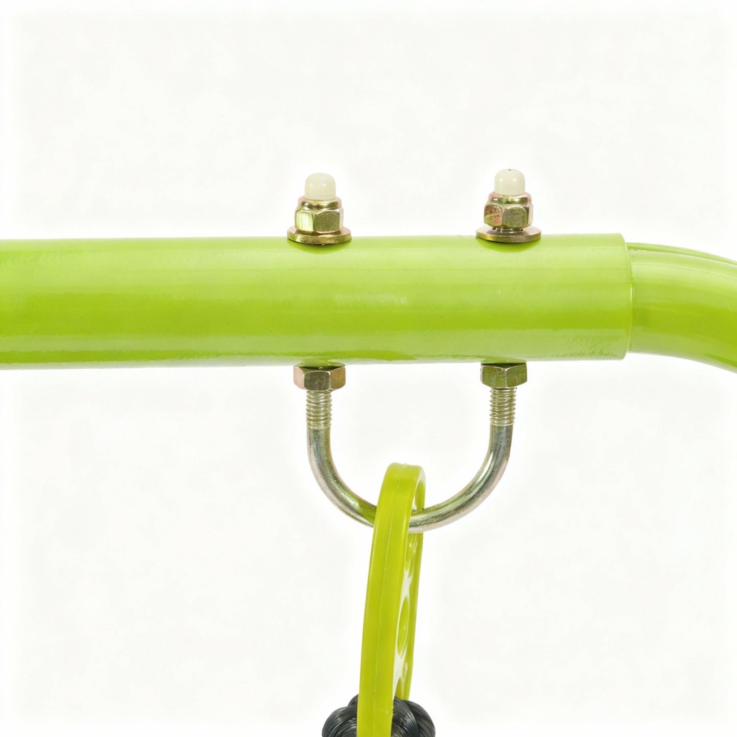 Compact Baby Swing With Safety Buckle And A Seat