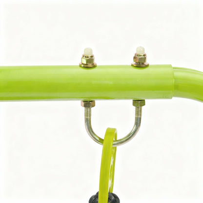 Compact Baby Swing With Safety Buckle And A Seat