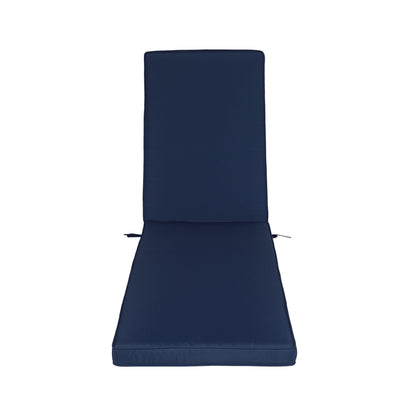 Outdoor Chaise Lounge Seat and Back Cushion