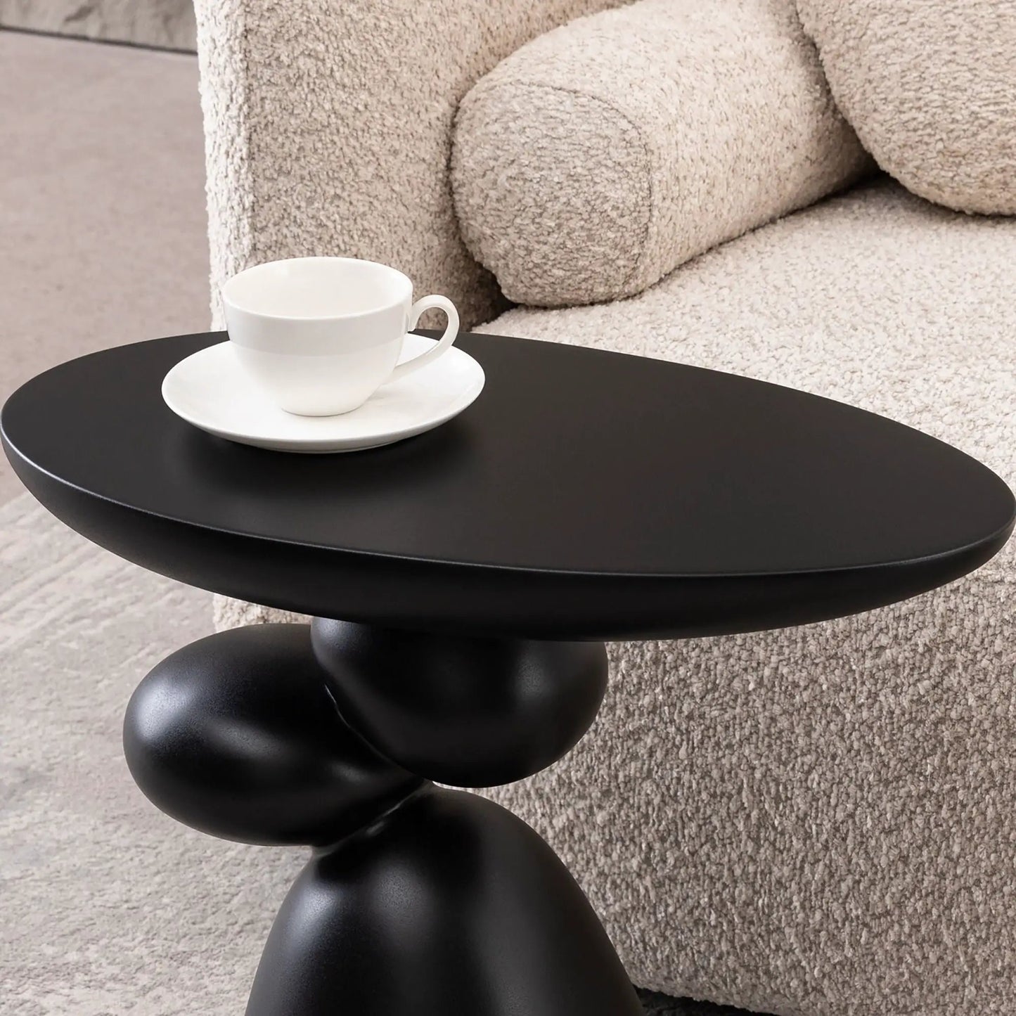 Tibetan Ritual Inspired Lucky Stone Shaped Table