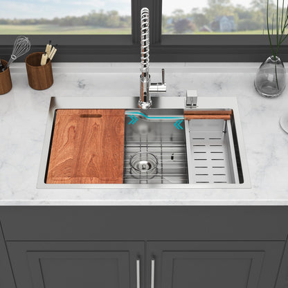Premium Drop In the Stainless Steel Kitchen Sink