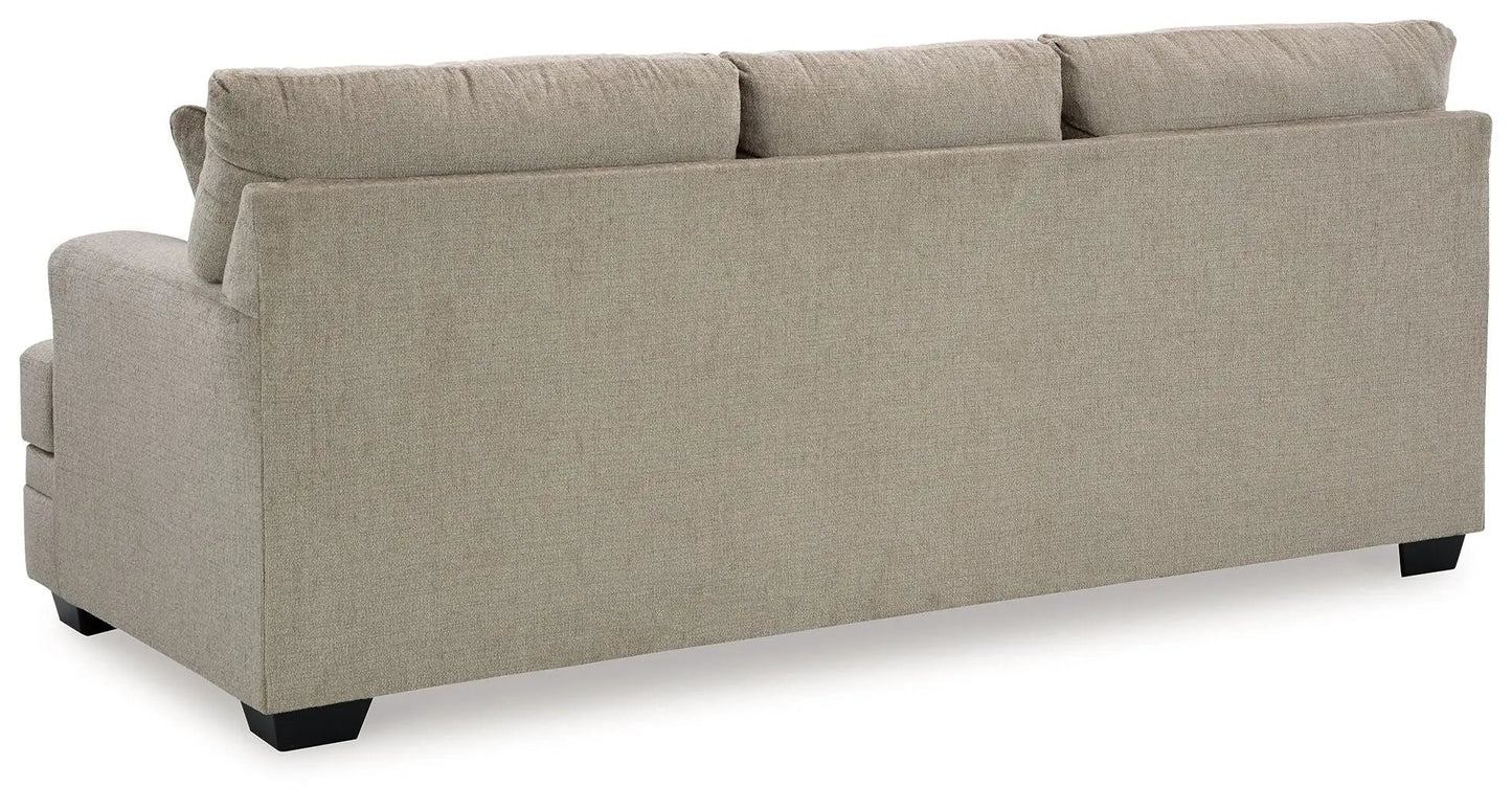 Stonemeade sofa beige fabric stationary sofa by Unique Piece Furniture on Tampa Home & Garden Store