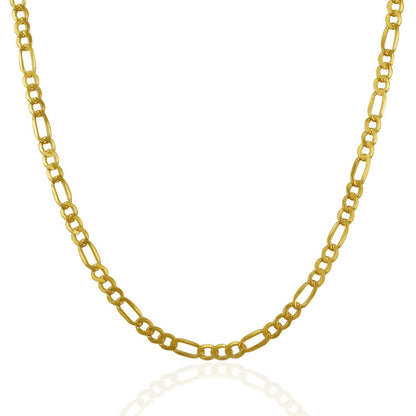 3.5mm 14k Yellow Gold Lite Figaro Chain necklace by Bids.com on Tampa Home & Garden Store
