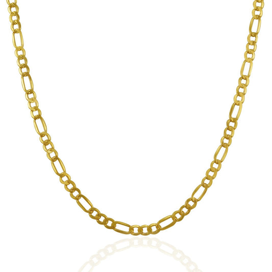 3.5mm 14k Yellow Gold Lite Figaro Chain necklace by Bids.com on Tampa Home & Garden Store
