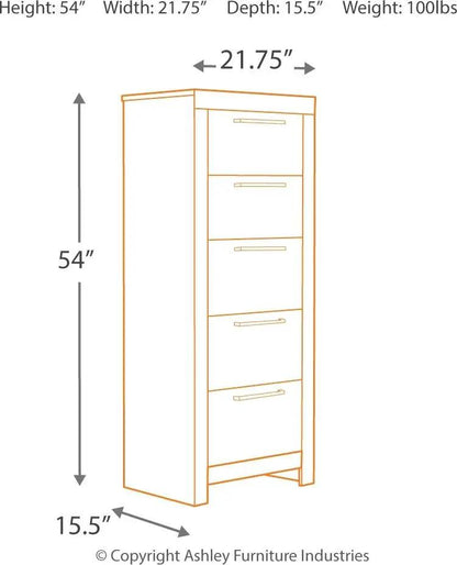Derekson Panel Bedroom Set with Butcher Block