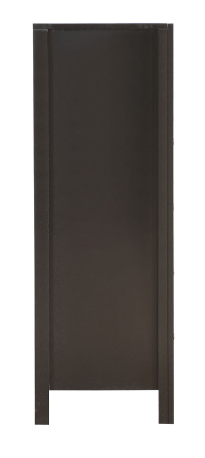 Modern Elegant Transitional Storage Chest in black by HouseOfZazla with panel front on Tampa Home & Garden Store