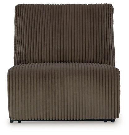Top Tier Corduroy Reclining Sectional with Chaise