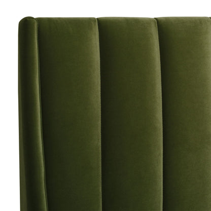 Aspen Vertical Tufted and Modern Platform Bed
