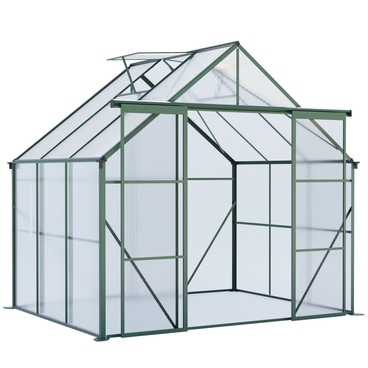 Heavy Duty Double Door Polycarb House and Pegs