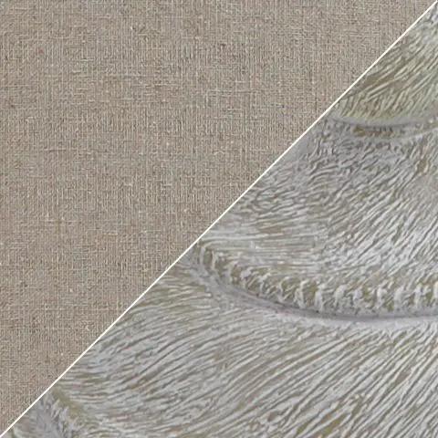 Bernadate Poly Floor Lamp with whitewash wood base and beige linen shade on Tampa Home & Garden Store