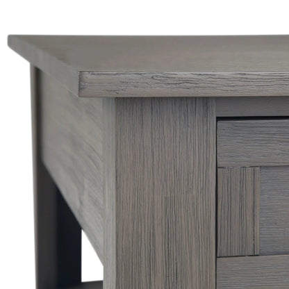 Monroe Handcrafted Side Table and the Acacia Wood