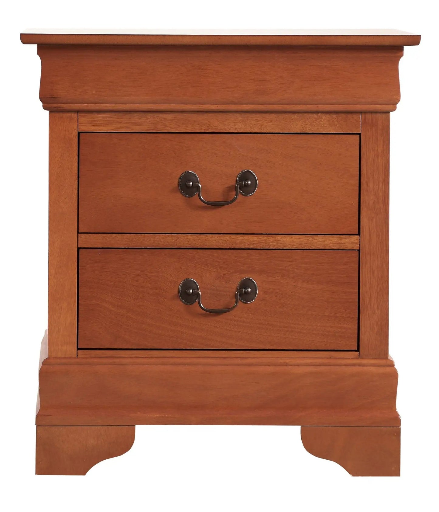 Louis Philippe Nightstand in Wood Veneer