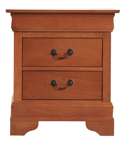 Louis Philippe Nightstand in Wood Veneer
