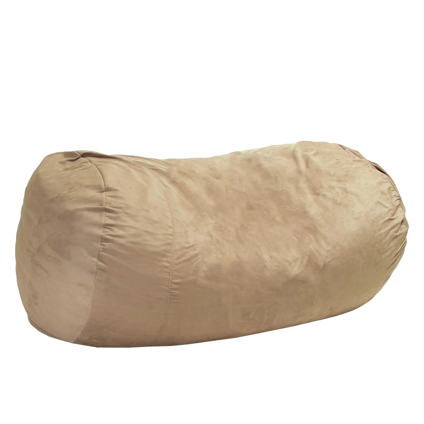 Jasper Traditional Cylindrical Suede Bean Bag