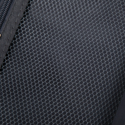 Luggage set 14' & 20' ABS Spinner Wheel with cosmetic case, dark gray fabric close-up on Tampa Home & Garden Store