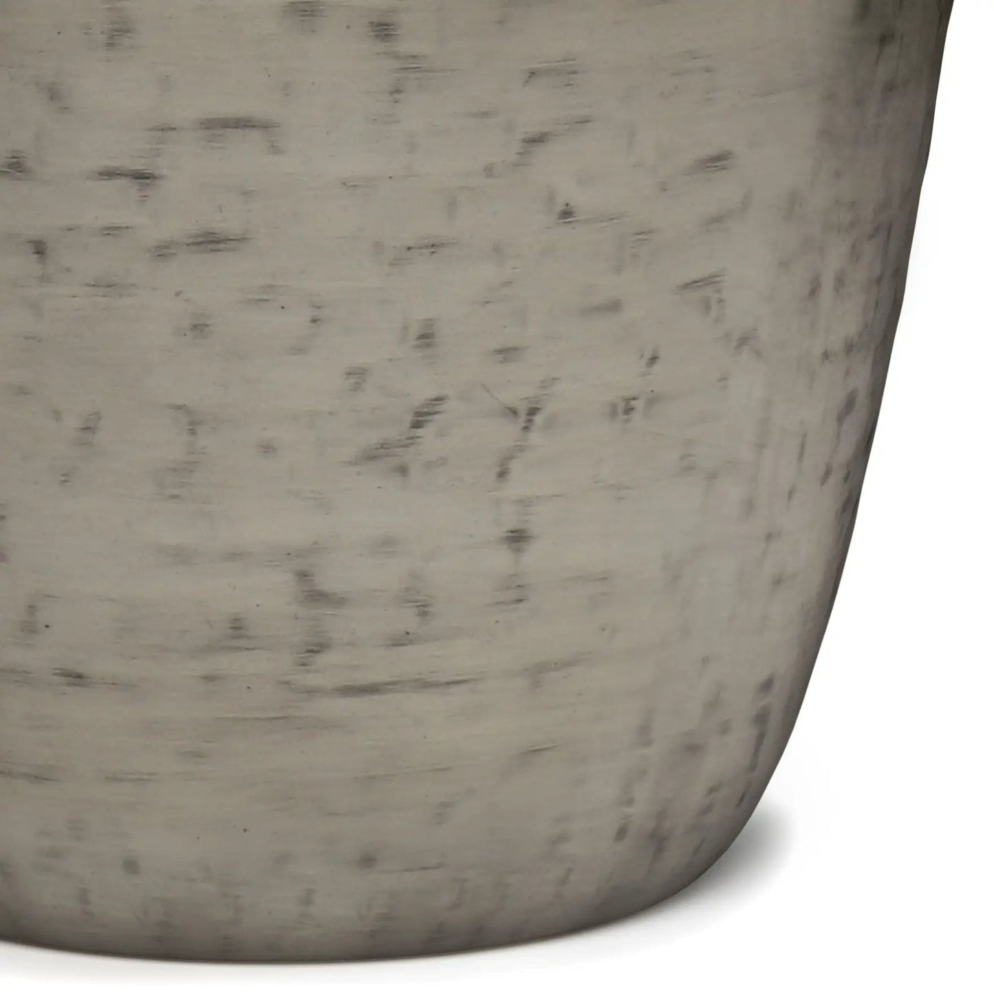 Garvy Handcrafted Solid Metal Drum Side Table
