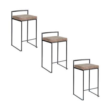 Fuji Contemporary Stackable Counter Stool
